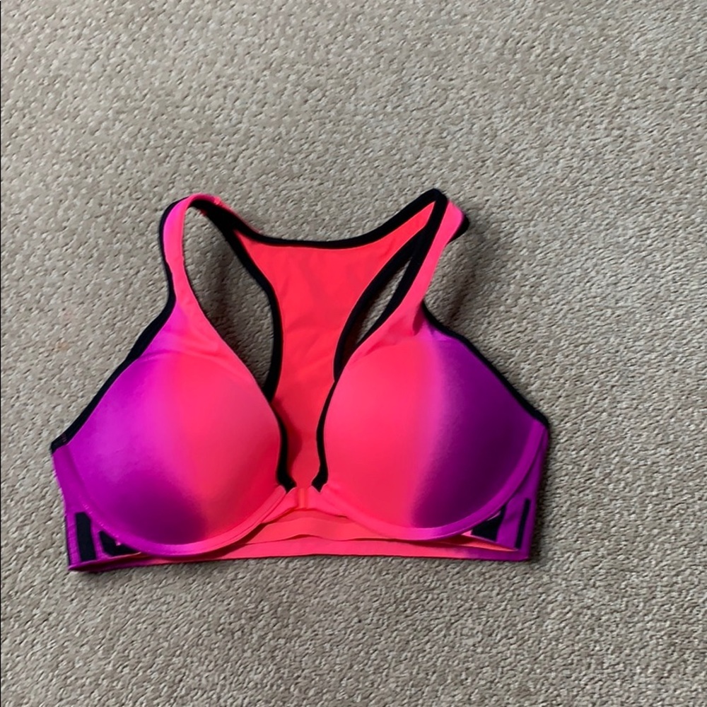 Pink Victoria’s Secret bra